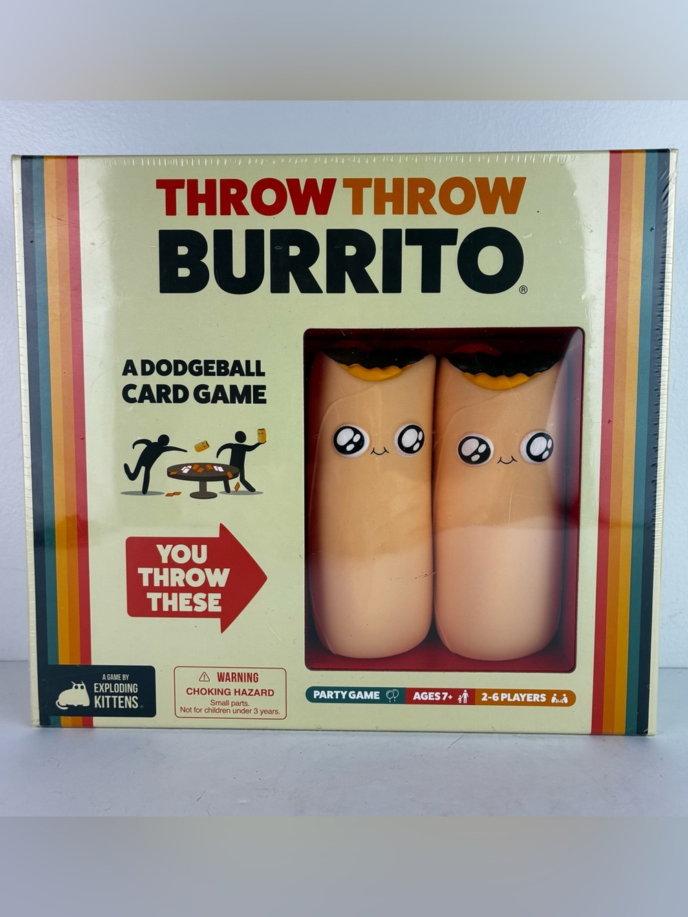 Throw Throw Burrito Game by Exploding Kittens - Brand New!